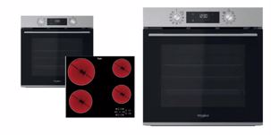 Σετ Φούρνος & Εστία Whirlpool OMK58RU1X & AKT 8090 LX